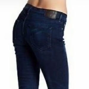 True Religion Casey Dark Blue Low Rise Skinny Jeans